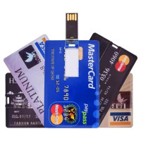 64gB USB Flash Drive (Credit Card Style)