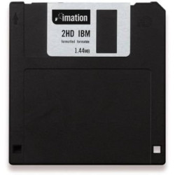 1.44MB PC-Formatted Floppy Disk